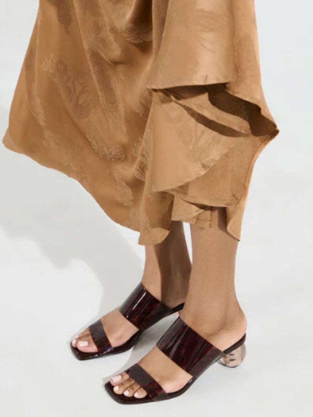 👠 Azalea Wang “Lirio” Heels – Brown – Size 7.5 - Picture 2 of 15